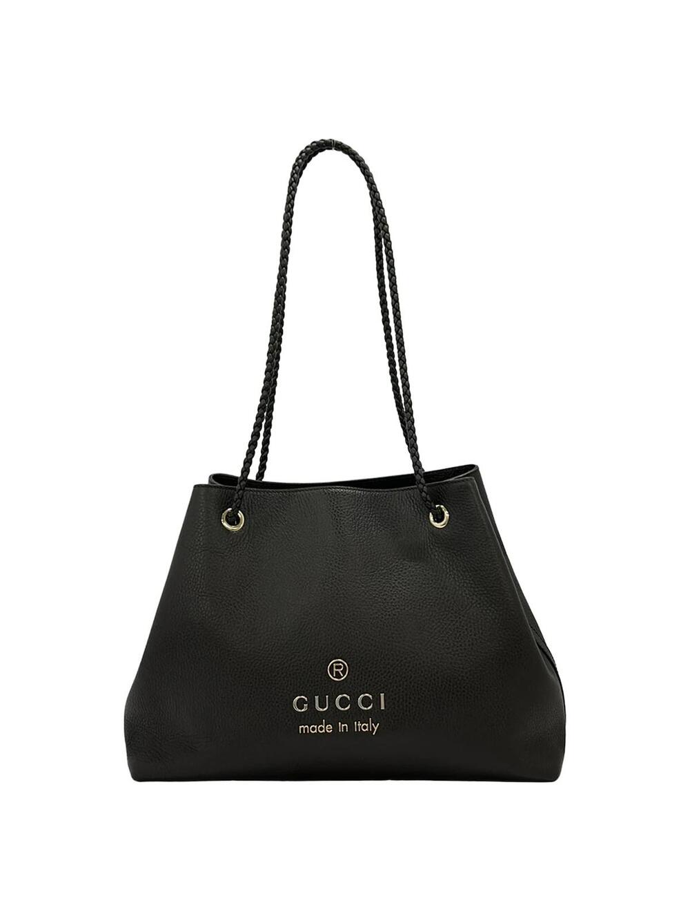 Gucci Black Leather Tote Bag #284293G80B
